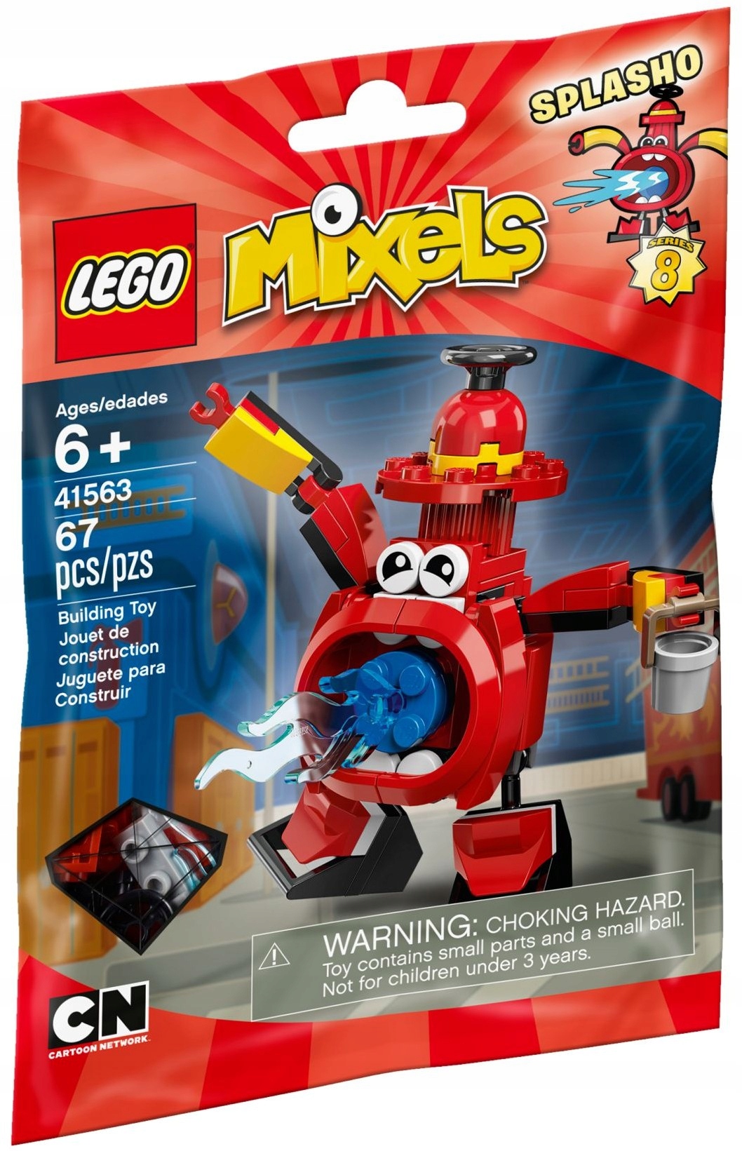 

Lego Mixels Splasho Seria 8 41563