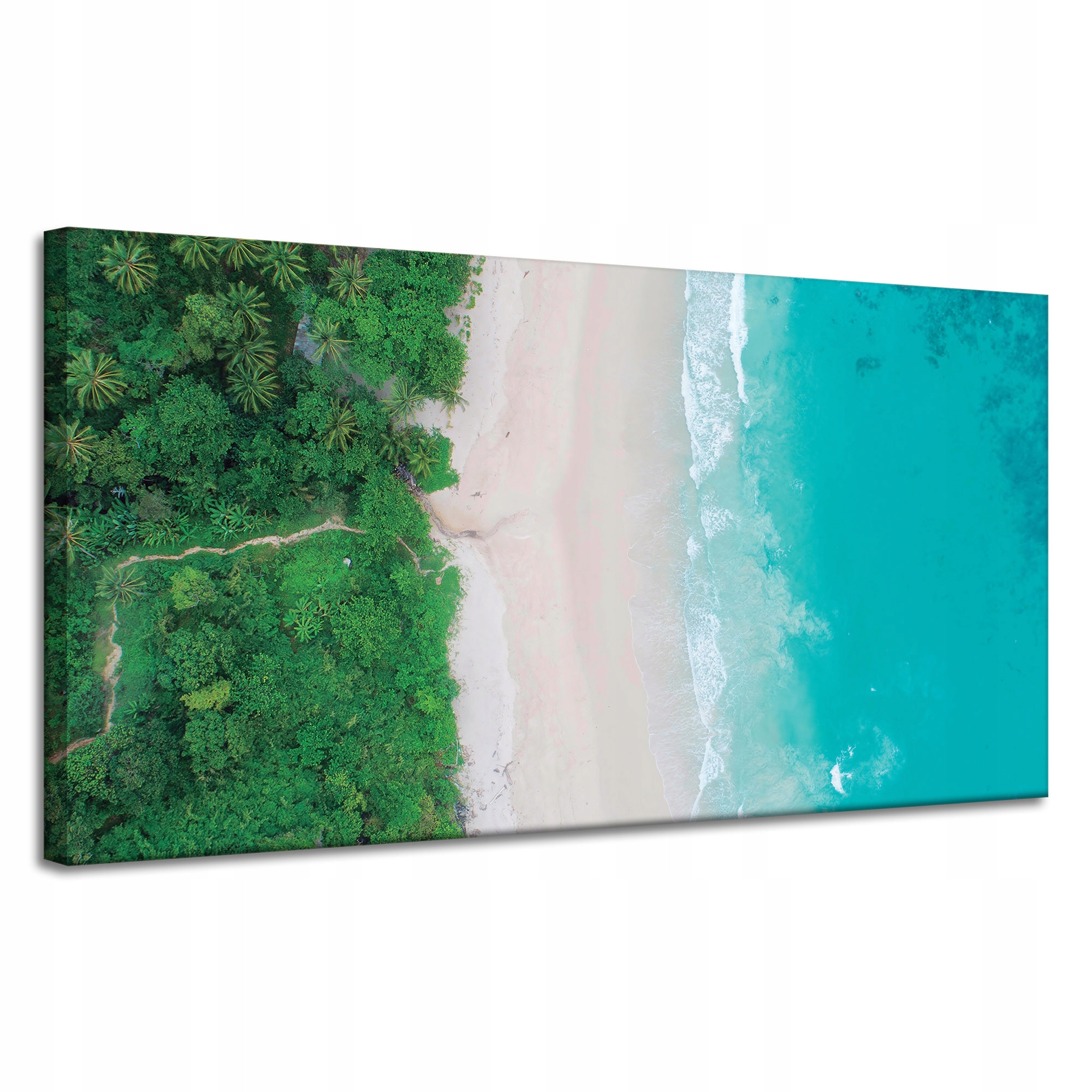 Obraz na plátně Moře Vlny Písek Příroda 120x60 cm Ideální jako dárek