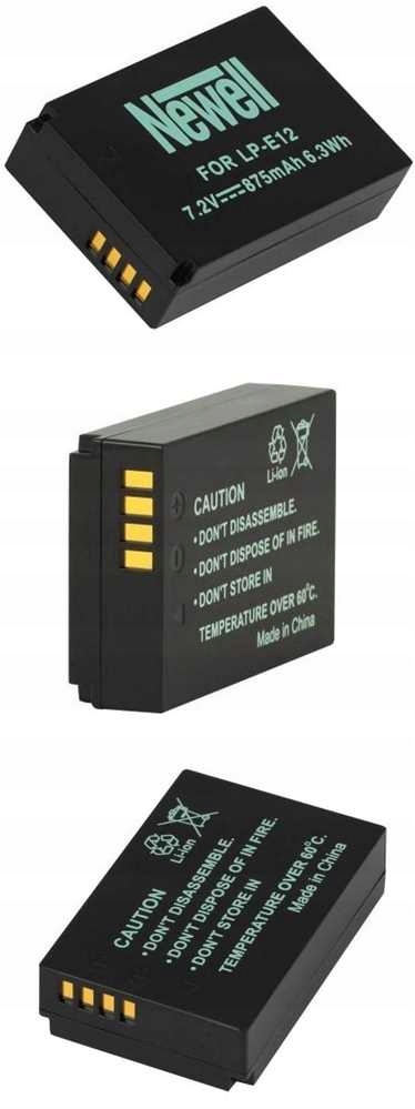 NEWELL ŁADOWARKA USB+AKUMULATOR DO CANON LP-E12 Marka Newell