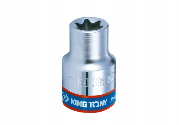 King Tony Nasadka Krótka Gwiazdkowa 3/8" E-torx rozmiar E14 337514M