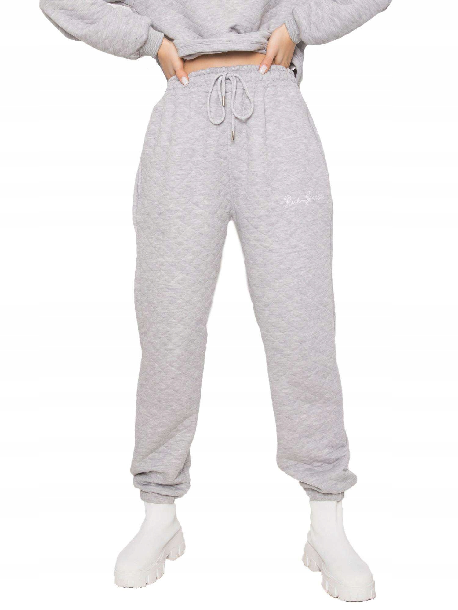 SPODNIE DRESOWE DAMSKIE Z PIKOWANIEM - S/M