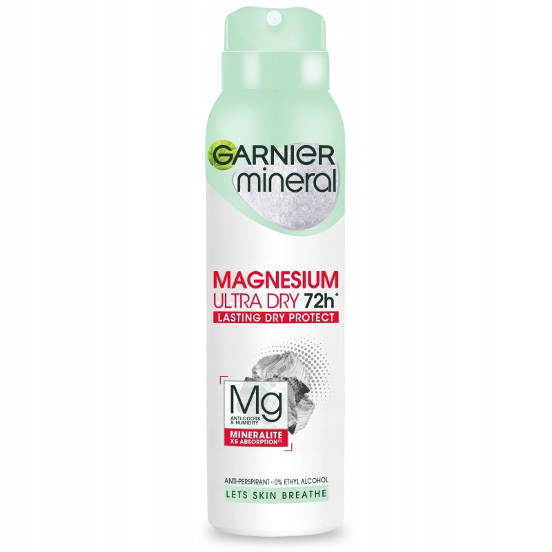 GARNIER DEO MINERAL 150ml MAGNESIUM UD 72H