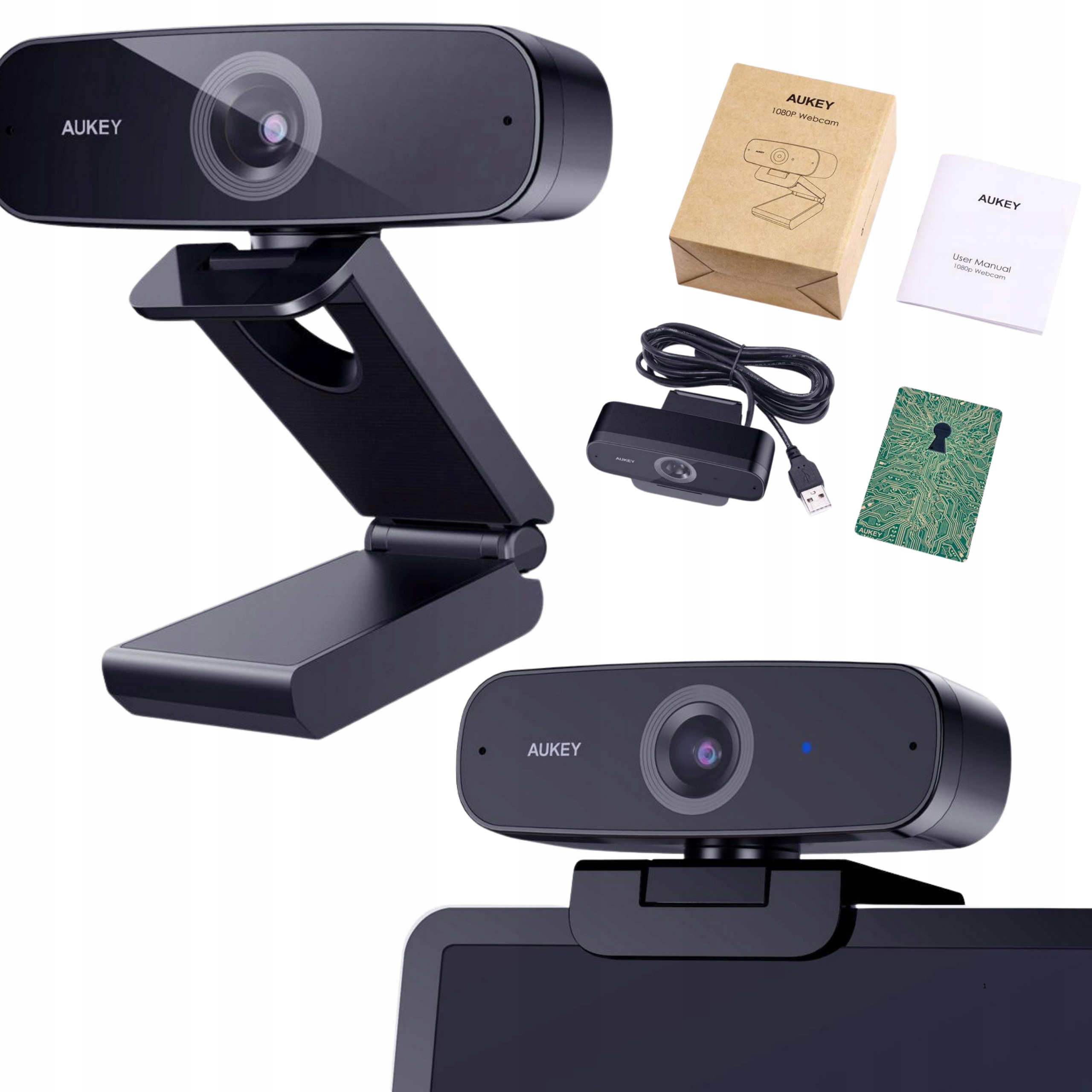 Kamera internetowa Aukey PC-W3 2 Mp Full Hd 1080p