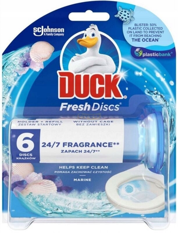 

Duck Krążki Żelowe do Wc Marine Fresh Disc 36ml