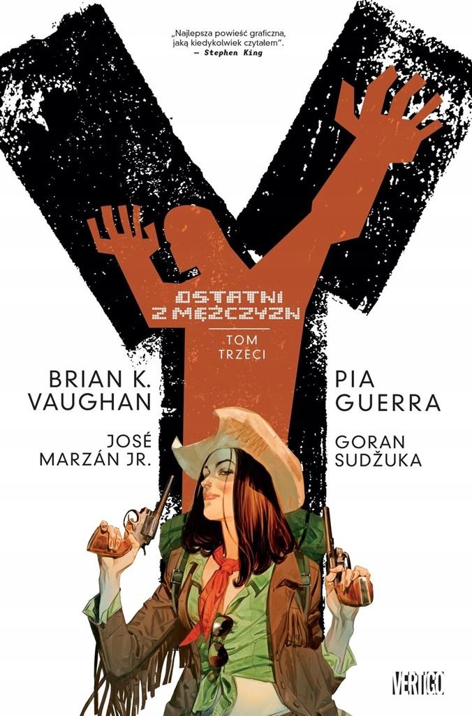 Y OSTATNI Z MĘŻCZYZN YGREK TOM 3 BRIAN K. VAUGHAN