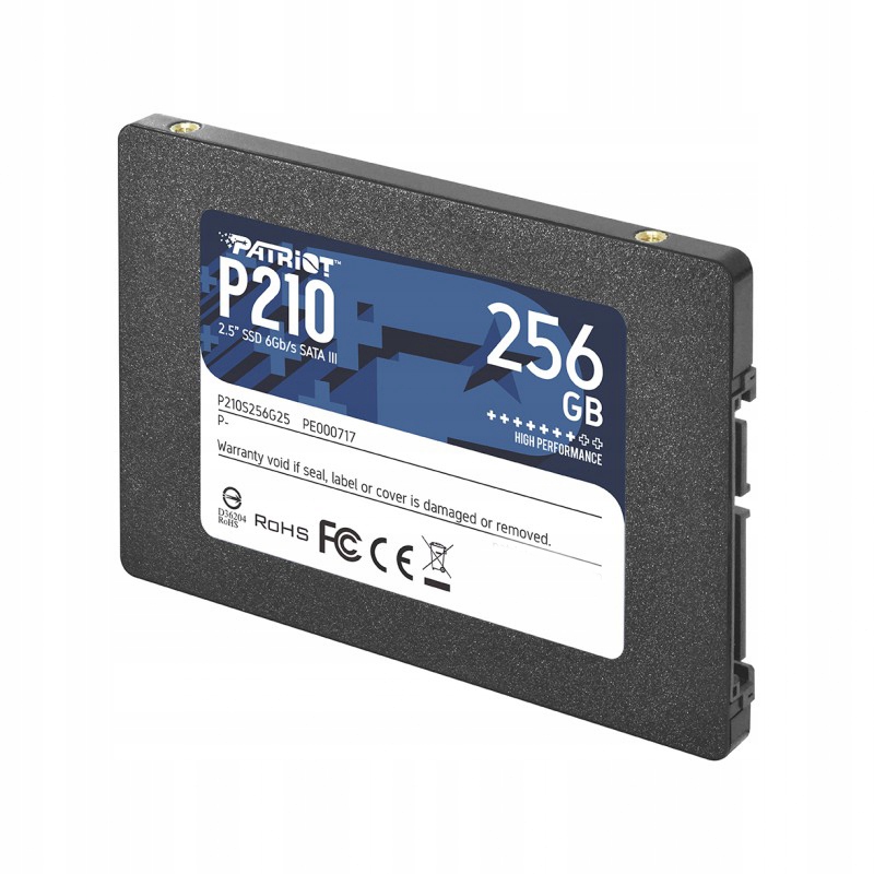 

Ssd Patriot 256GB P210 SATA3 2.5'' 500/400 MB/s