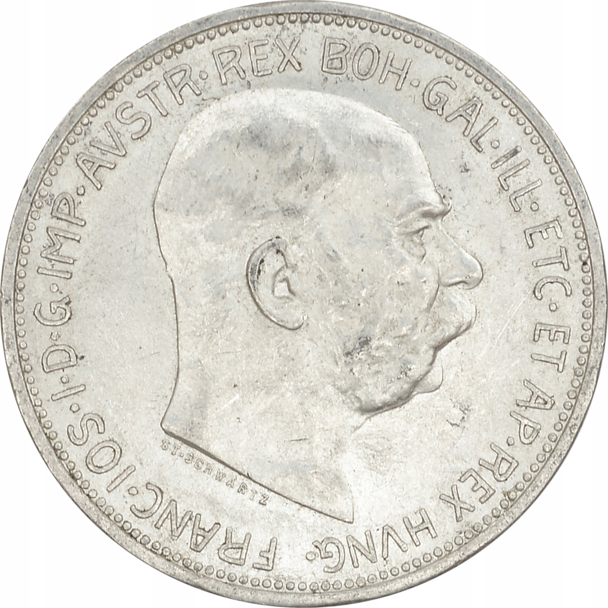 17.AUSTRIA, FRANC.JÓZEF, 2 KORONY 1912
