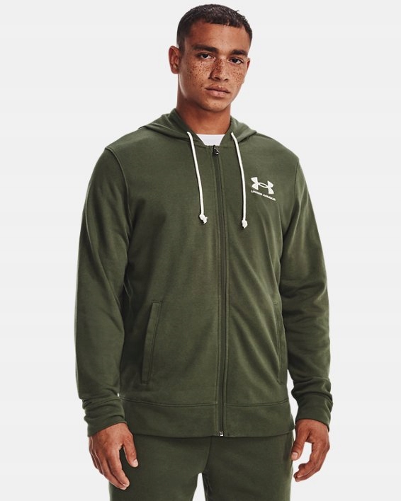 Pánská Mikina Rozepínací S Kapucí Under Armour Ua Rival Terry LC Fz M