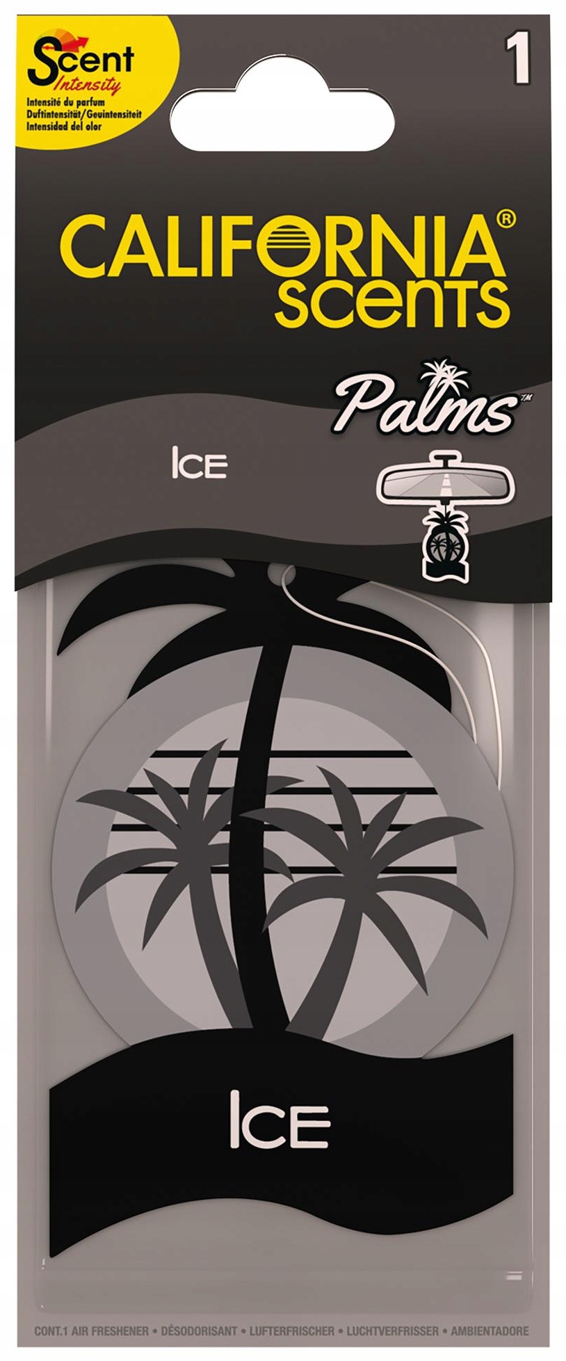 

California Scents Zawieszka Palma Ice