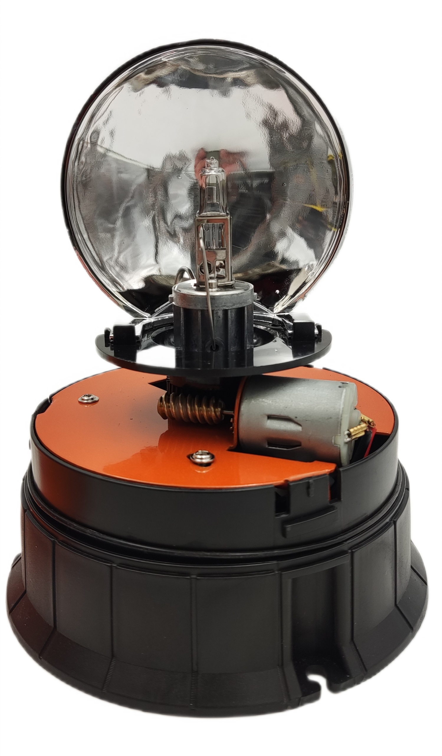 Lampa ostrzegawcza błyskowa kogut 12/24V przykręcany żarówka H1 E8 R65 Typ samochodu Samochody ciężarowe Samochody dostawcze Samochody osobowe