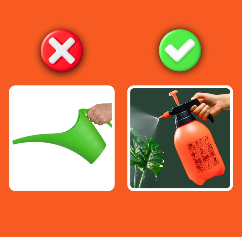 OPRYSKIWACZ CIŚNIENIOWY OGRODOWY 2L SPRYSKIWACZ RĘCZNY DO PRYSKANIA ROŚLINY Zasilanie ręczne