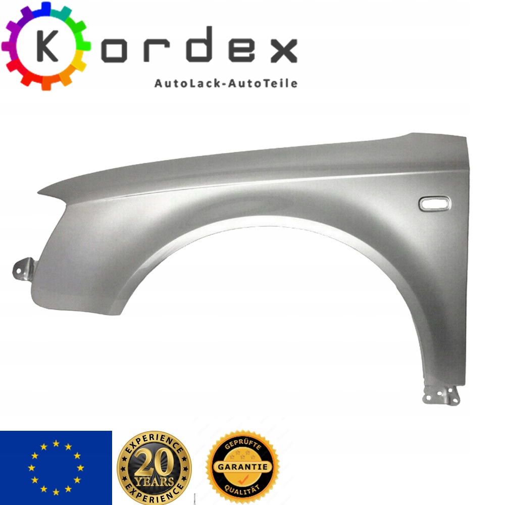 Blatník Audi A4 B7 Barva LY7Q Y7Q 04-08 Levý Přední