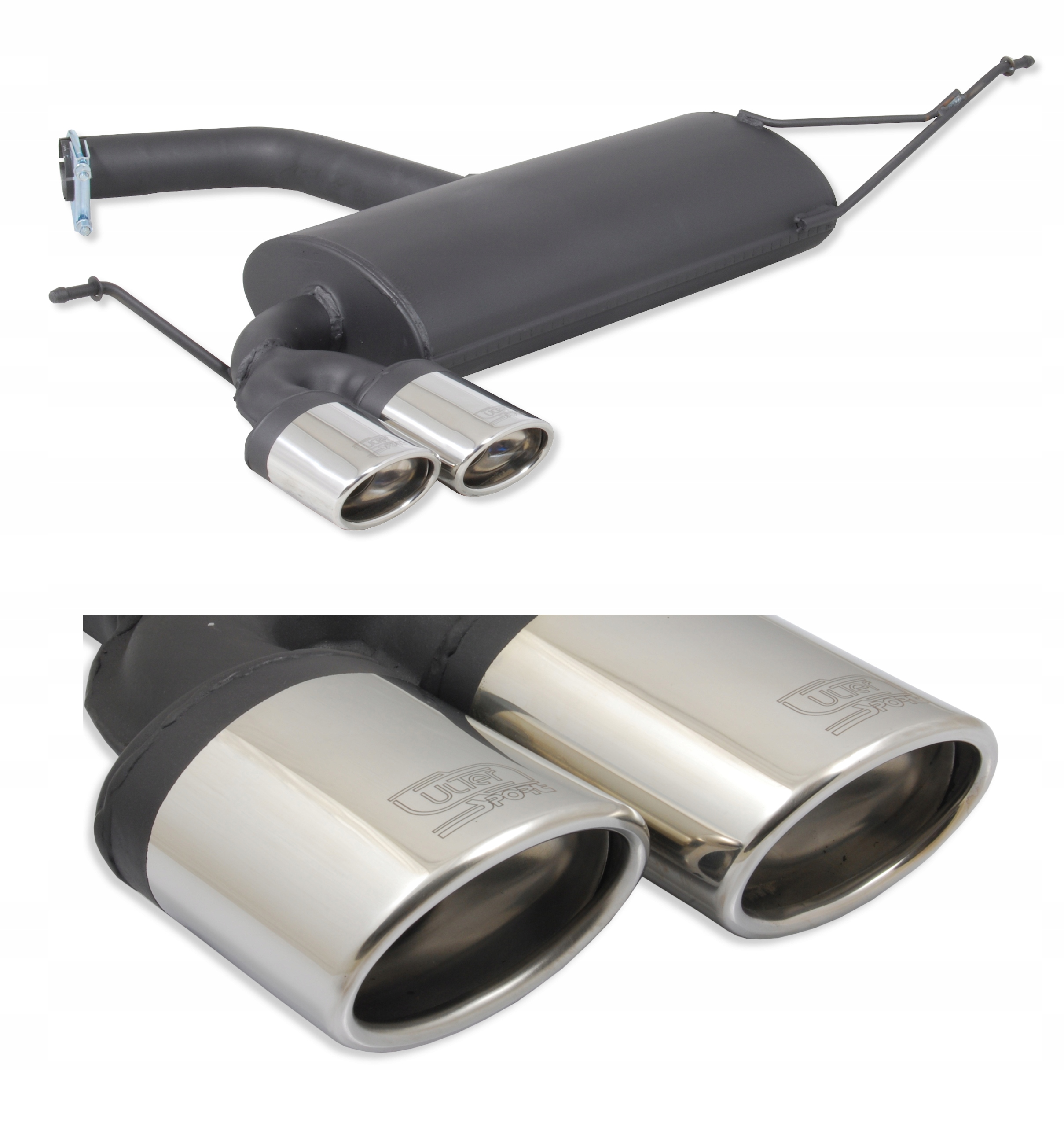 129-210/10-1 (2) - Спортивний глушник VW Golf V 1.9 TDI хетчбек