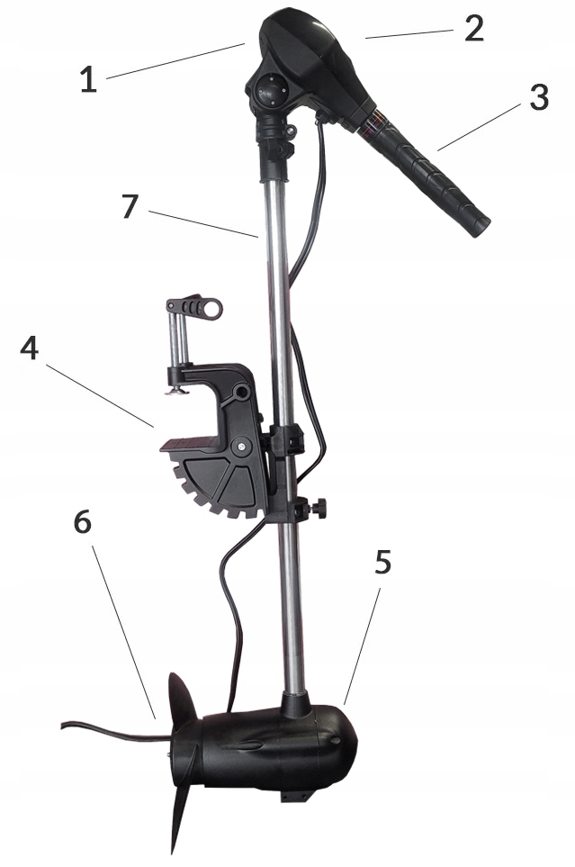 SILNIK ELEKTRYCZNY ZABURTOWY DO ŁODZI PONTONÓW VOLT POLSKA T80 MAXIMIZER Model Turbo-T 80