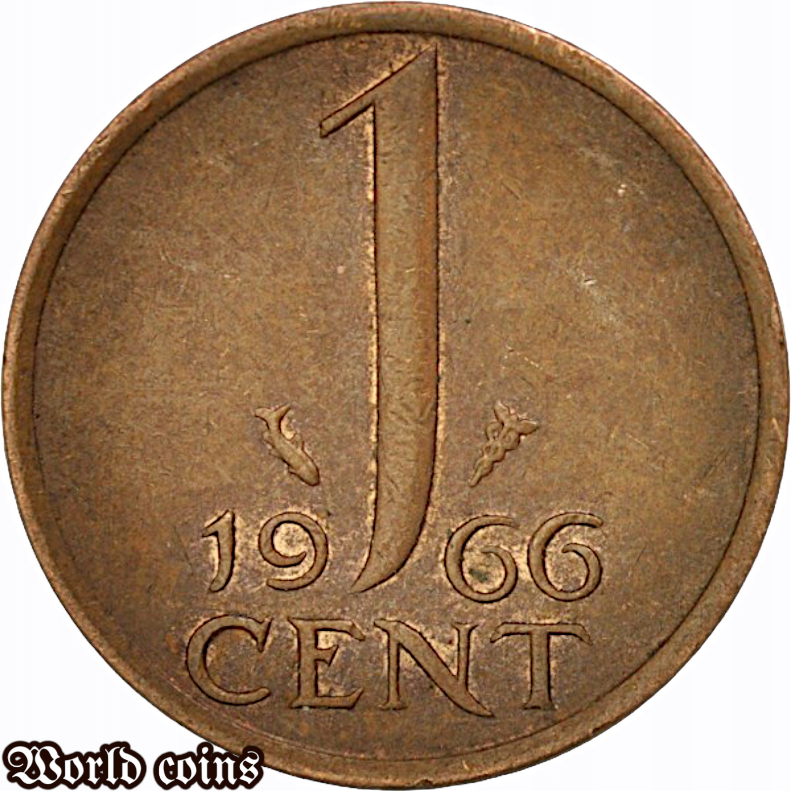 1 CENT 1966 HOLANDIA