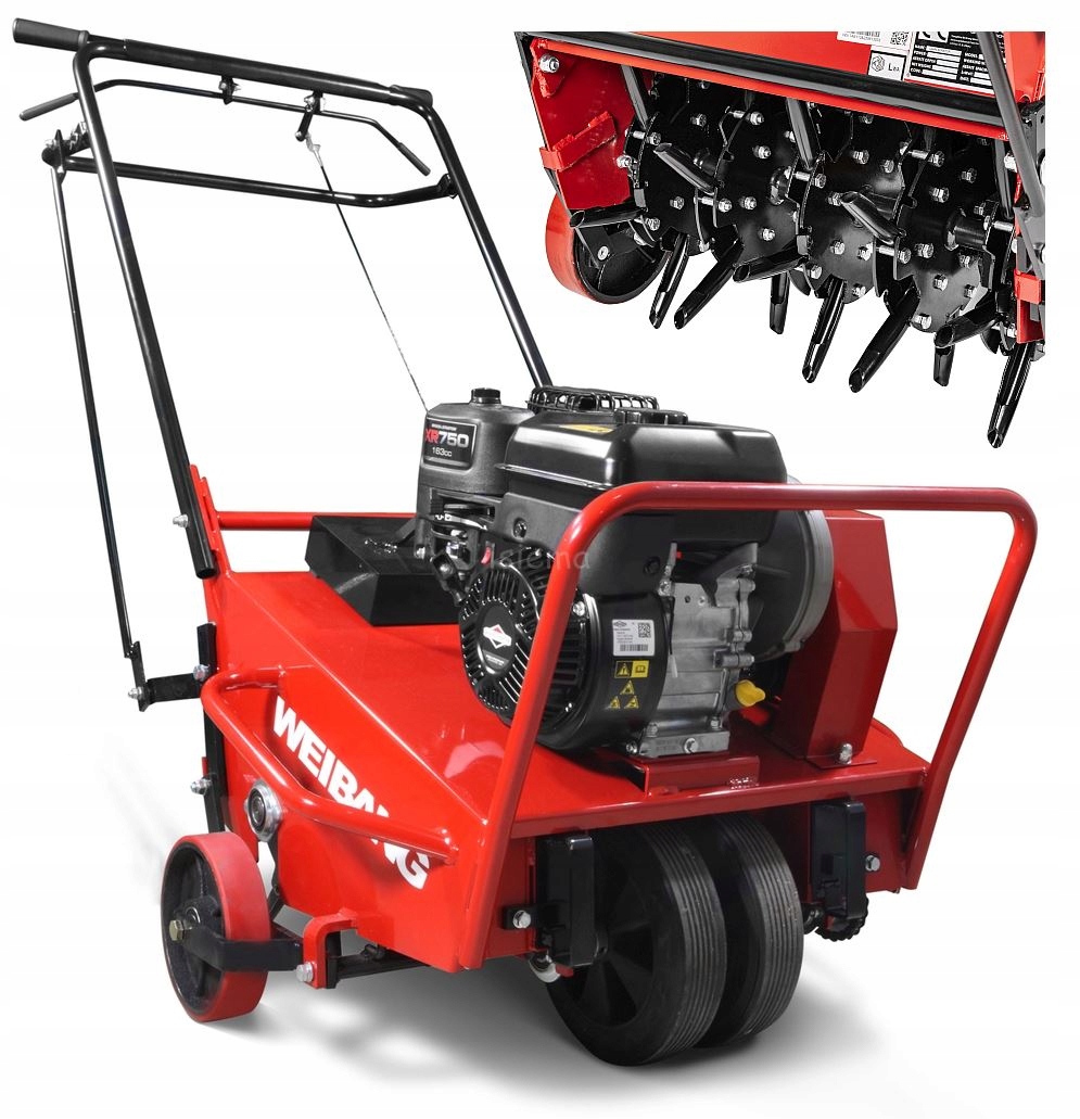Weibang WB517 Aerator Areator Trawy Rurkowy Spalinowy Briggs 53cm WB517AB