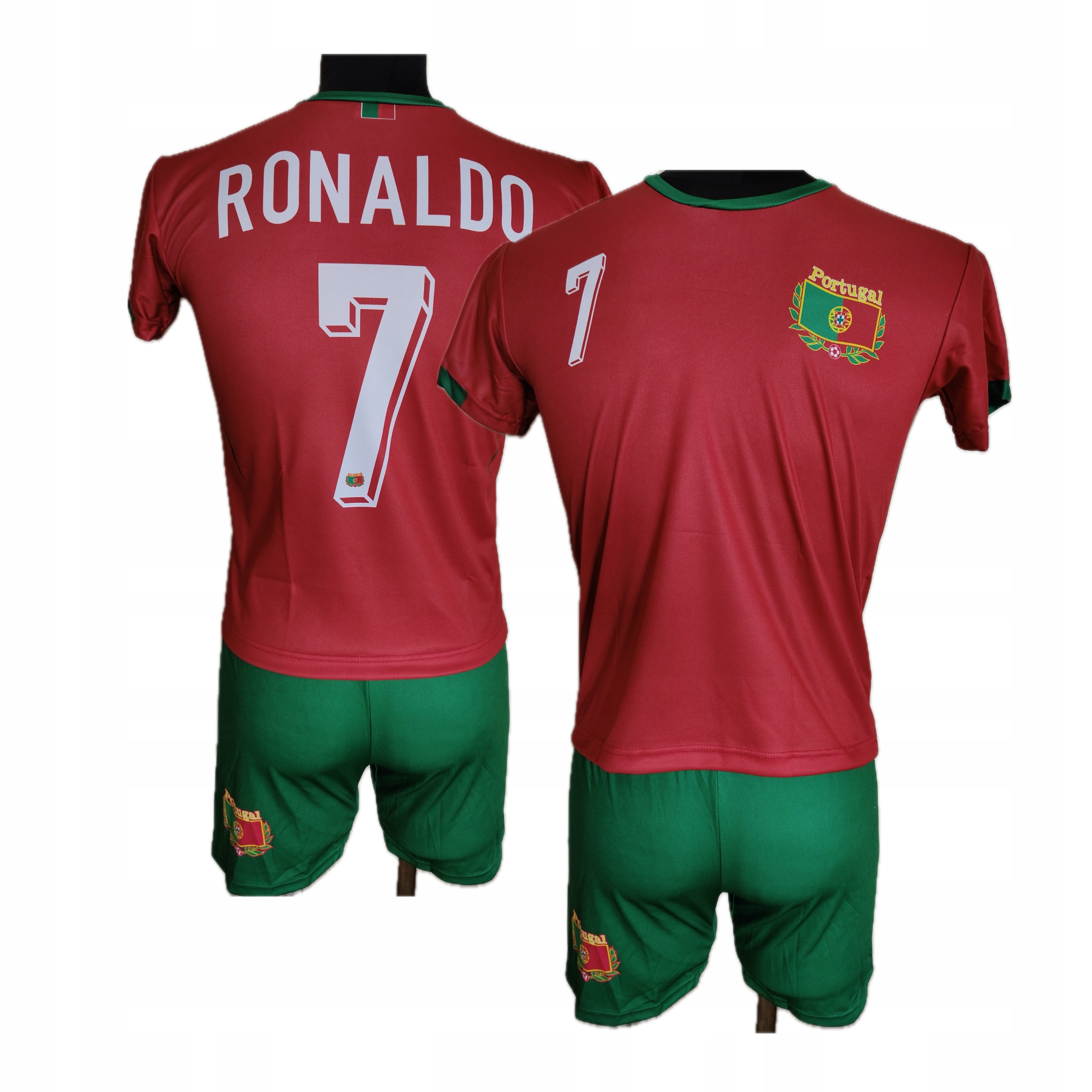 Tričko Kraťasy Komplet Ronaldo 158 Sportovní Fotbalové Oblečení Trénink Zápas