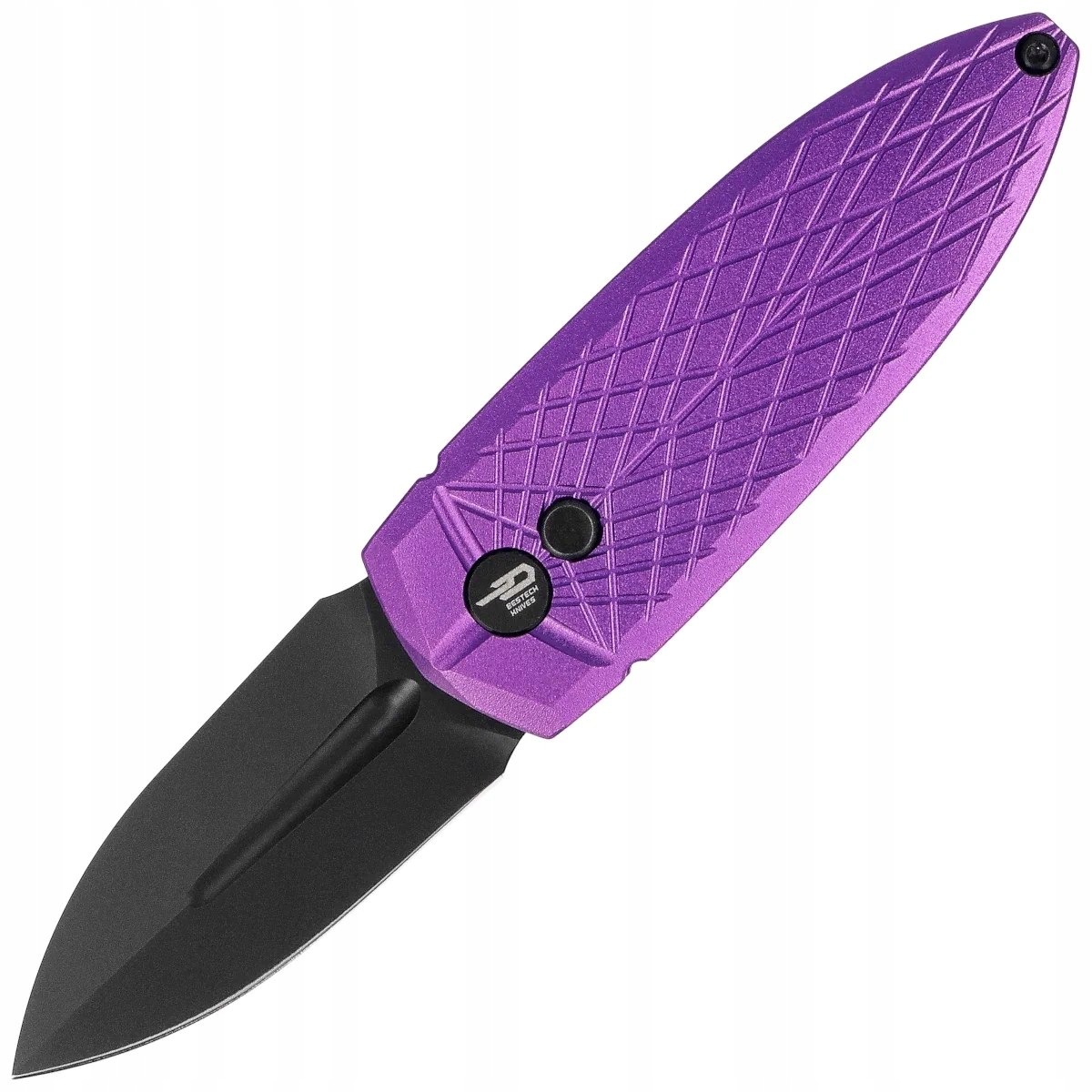 Nůž Bestech Ququ Purple Aluminium, Black DLC (BG57B-5)