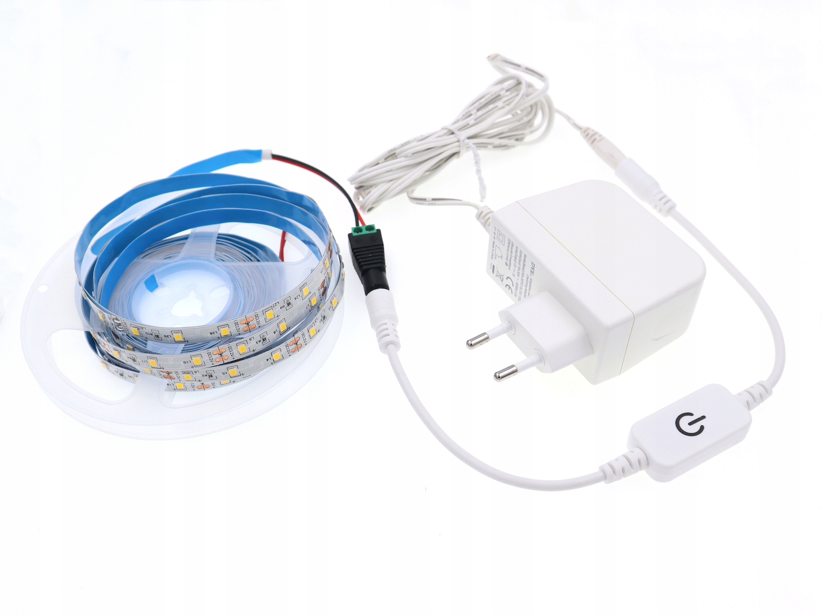 TAŚMA LED 300 BIAŁA NEUTRAL Zestaw 5M + ŚCIEMNIACZ