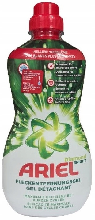

Ariel niemiecki Żel odplamiający 800 ml do białego