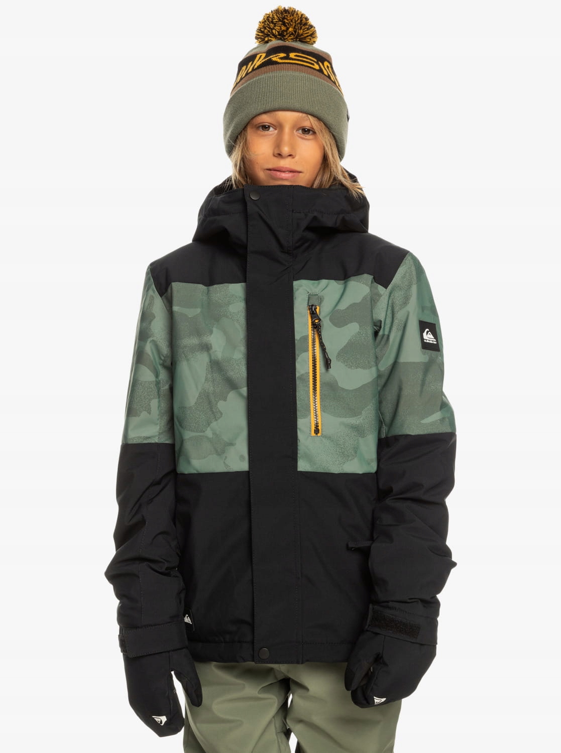 Quiksilver kurtka narciarska snowboardowa dziecięca ocieplana wodoodporna