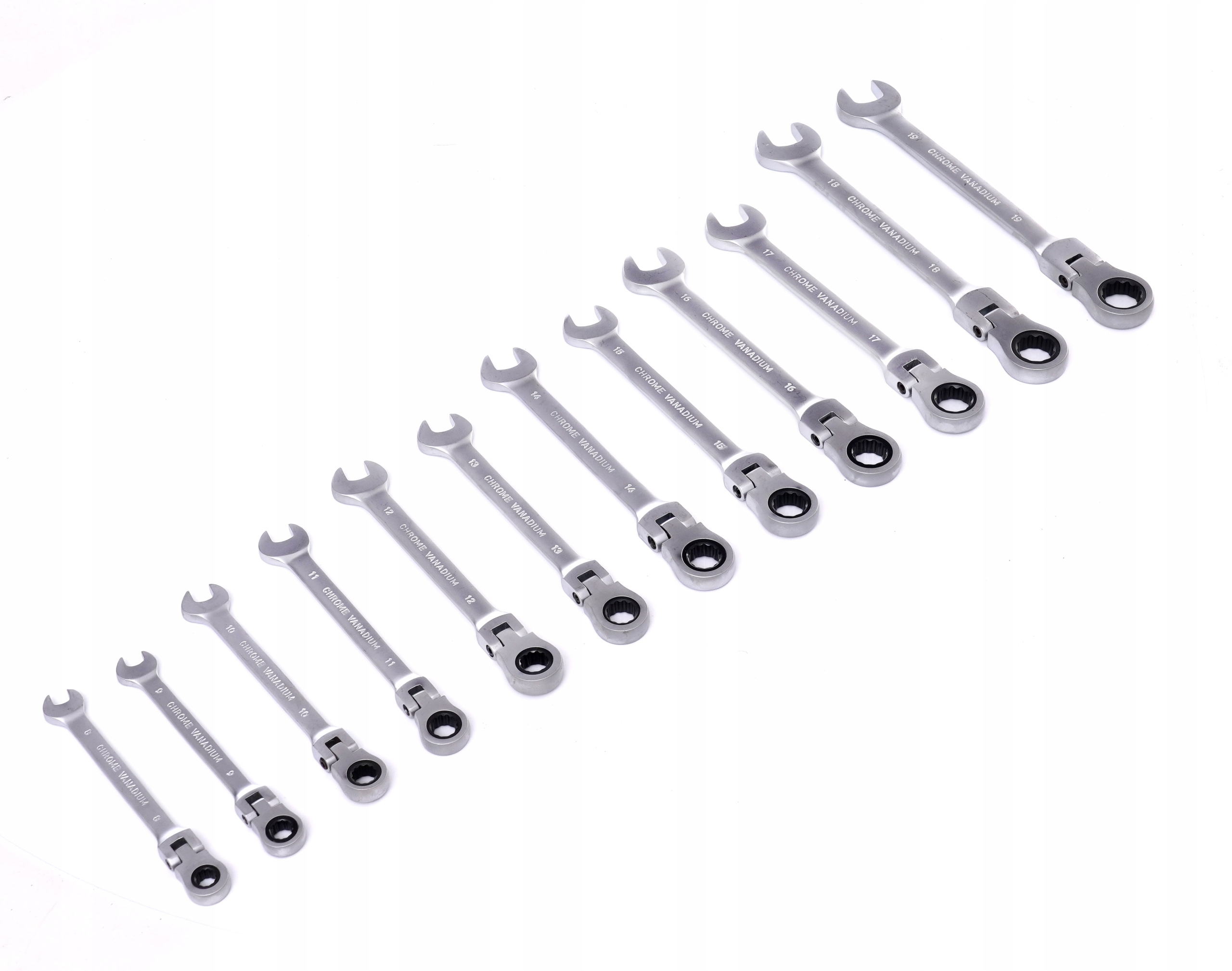 KLUCZE PLASKIE OCZKOWE Z GRZECHOTKA 8 19 CrV 12 EL Producent code KD10947