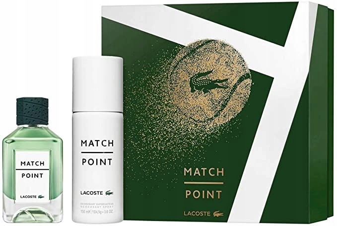 Sada Lacoste Match Point (Edt 50 ml Sprchový gel 75 ml)