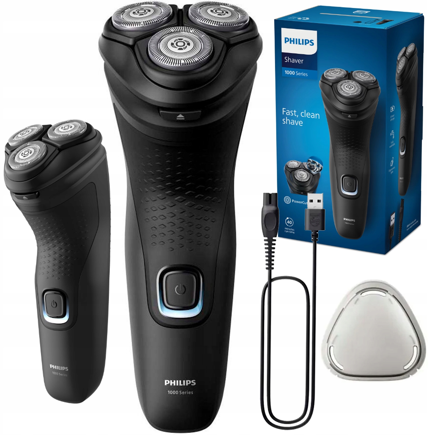 Головка бритвы Philips Series 1000 s1141 / 00 Черная