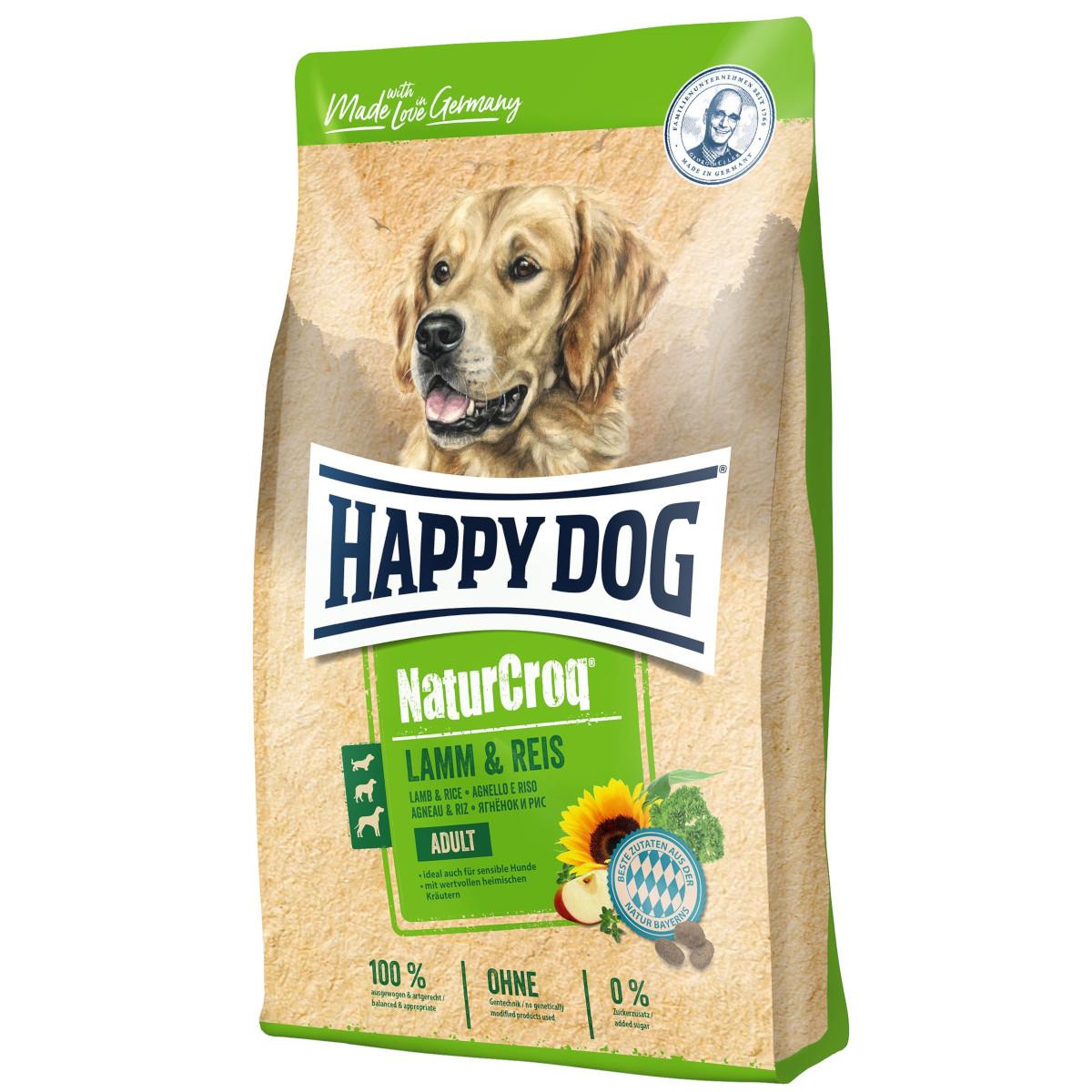 Happy Dog Supreme NaturCroq Lamb Rice Adult 15kg