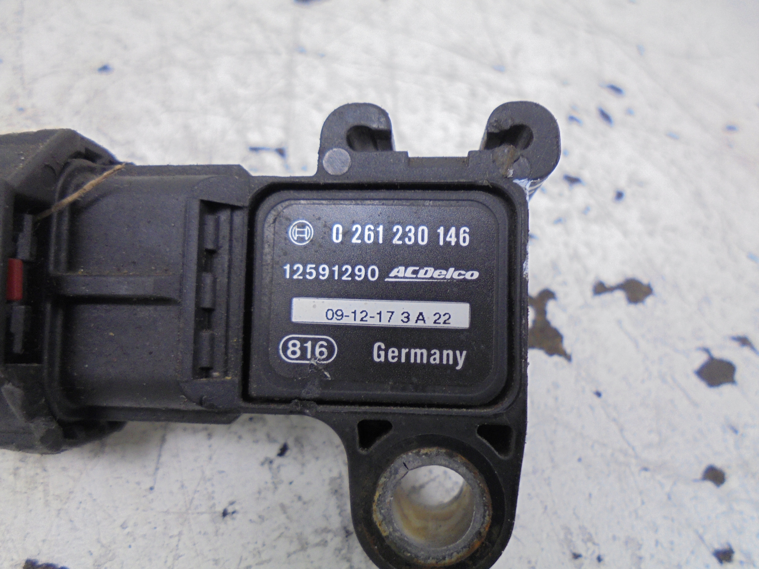 MAP SENSOR CZUJNIK 0261230146 OPEL INSIGNIA A 1.8 16V