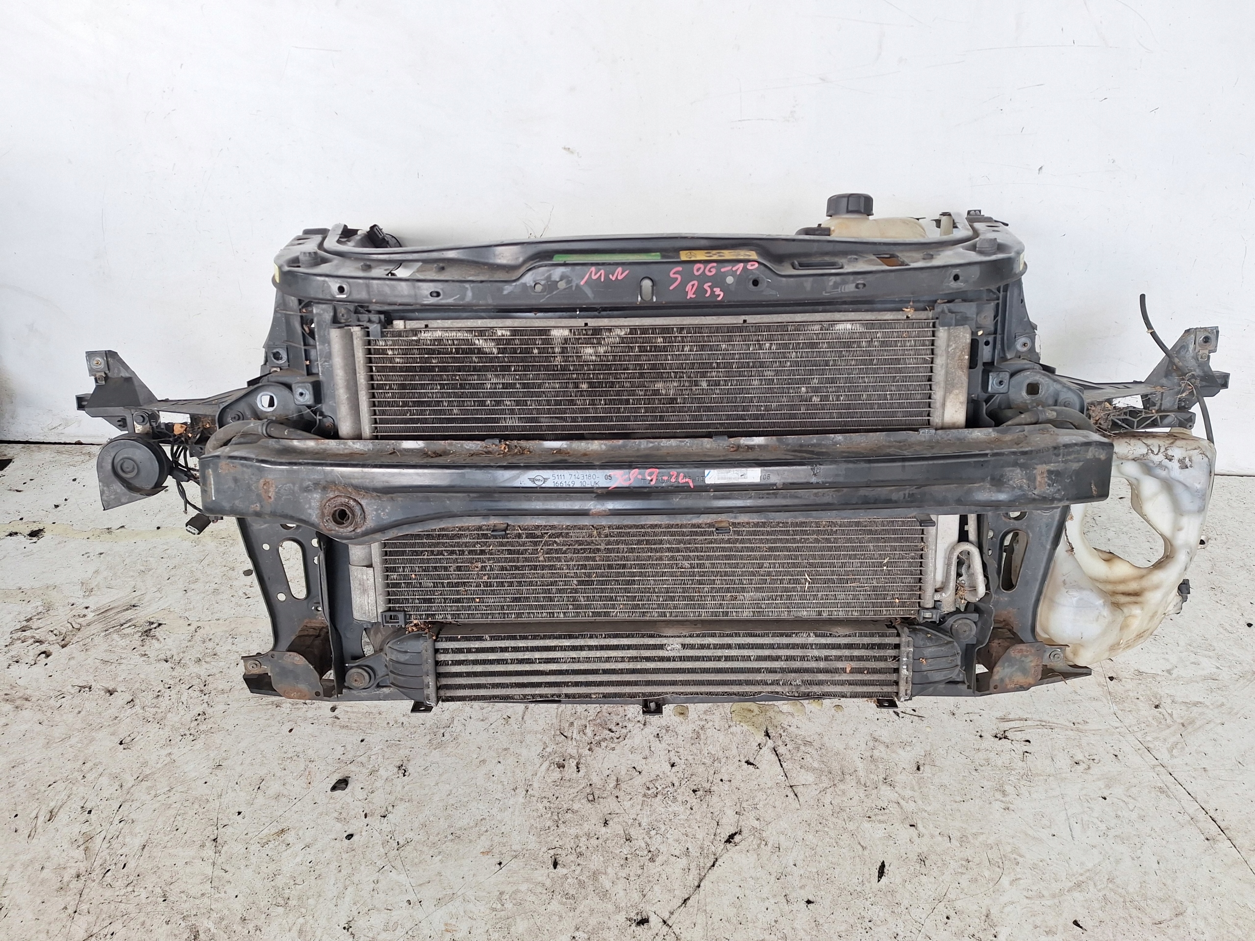MINI COOPER S R56 06-13 support panel for radiators 1.6 TURBO