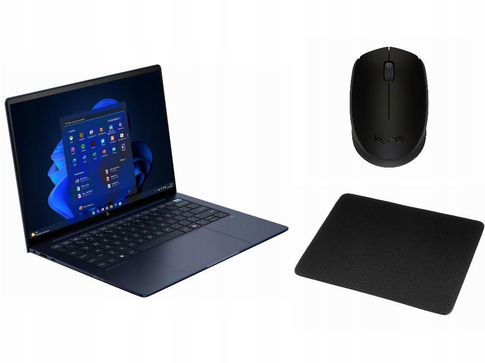 HP EliteBook Ultra G1i OLED 14" Ultra 5 228V 32GB RAM 512GB Dysk SSD Win11 Pro Niebieski Funkcje AI