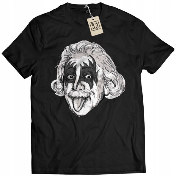 

Koszulka Kiss Einstein czarna 2XL