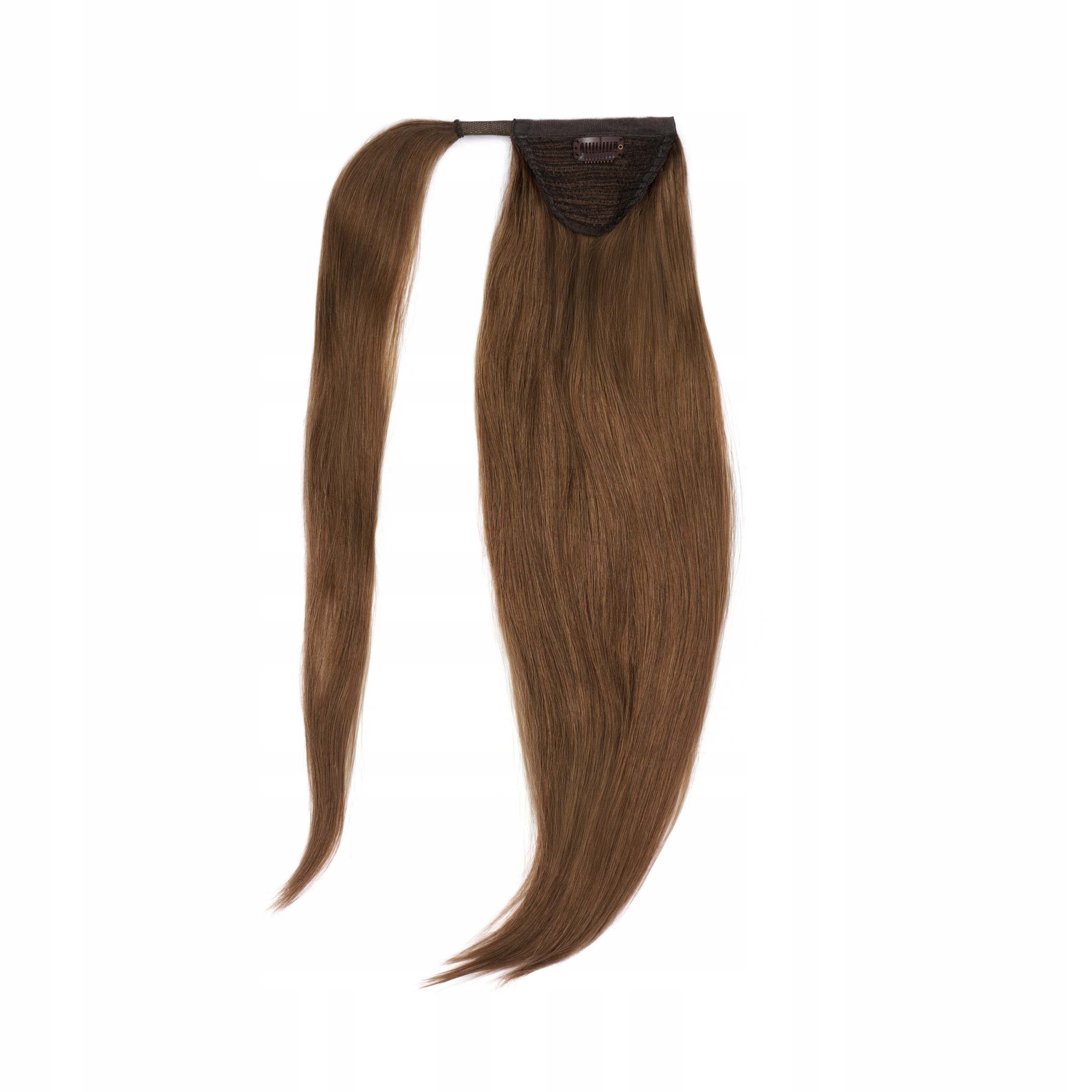 Přírodní připínací poník hustý 120 g dlouhý koňský ocas 50 cm