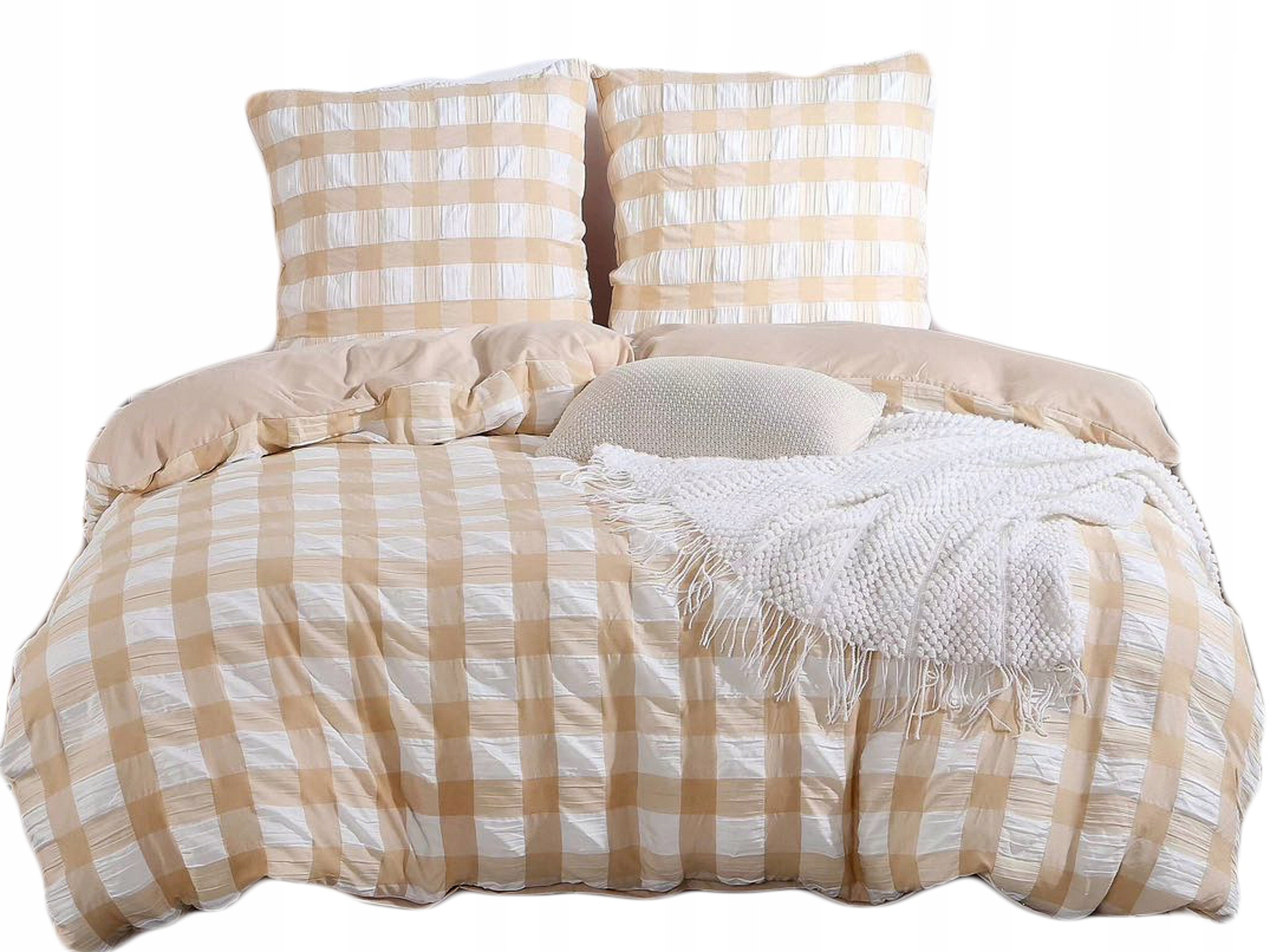 Dekoracyjna Pościel 200X220 2x Poszewka Kolor Kora