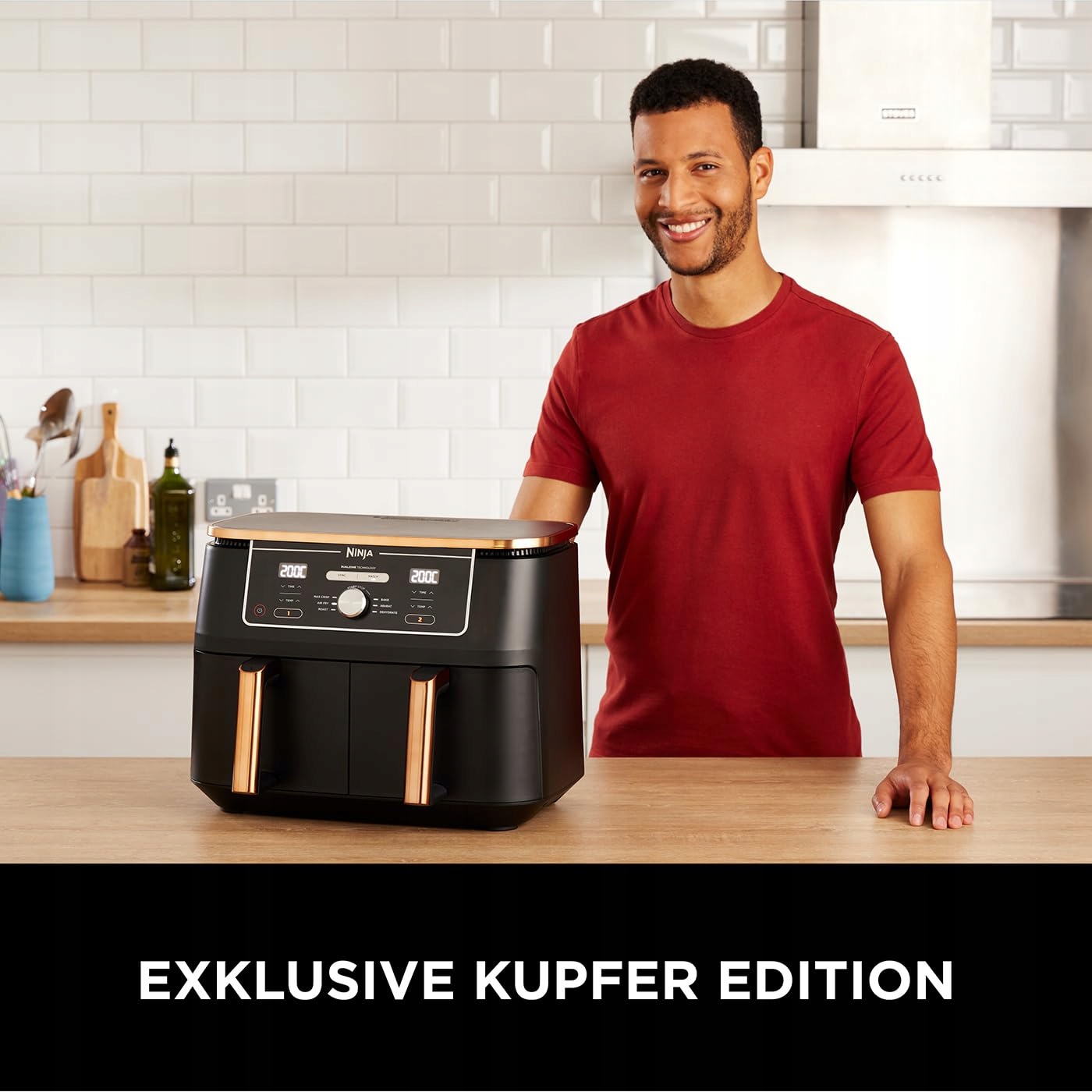 NINJA Foodi MAX Dual Zone Frytkownica Beztłuszczowa 9,5L 2 Kosze Zmywarka — miniatura 9