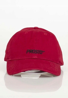 Čepice Prosto Infinity burgundy