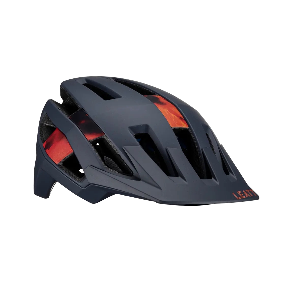 Leatt Cyklistická Přilba Mtb Trail 3.0 V23 Helmet Shadow Barva Šedá/oranžová