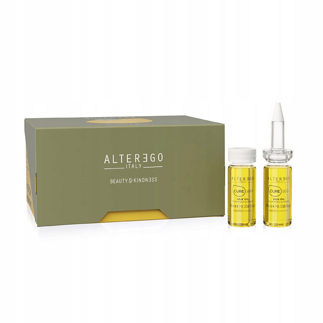 Kuracja dyscyplinująca Alter Ego Silk Oil 120 ml, wygładza, bez spłukiwania