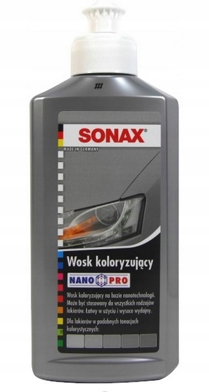 

Sonax Wosk koloryzujący Nano Pro srebrny 500 ml