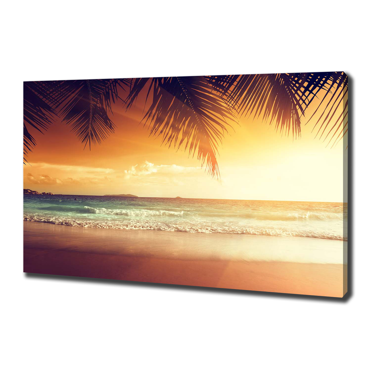 

Foto obraz na płótnie Tropikalna plaża 100x70 cm