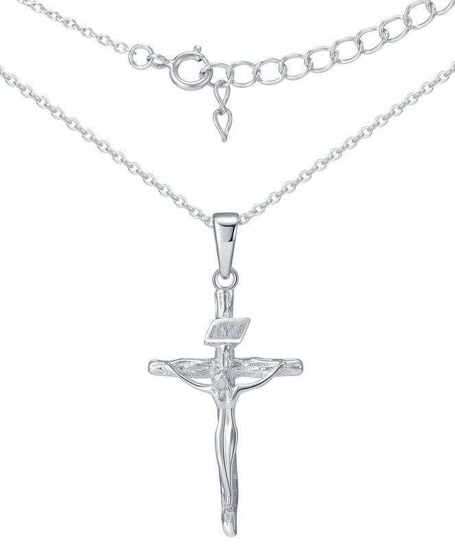 Stříbrný Řetízek S Křížkem Stříbro 925 jako dárek
