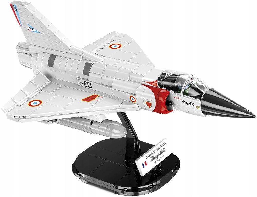 B160 KLOCKI COBI 5826 MIRAGE IIIC VER.2 Typ klocki konstrukcyjne