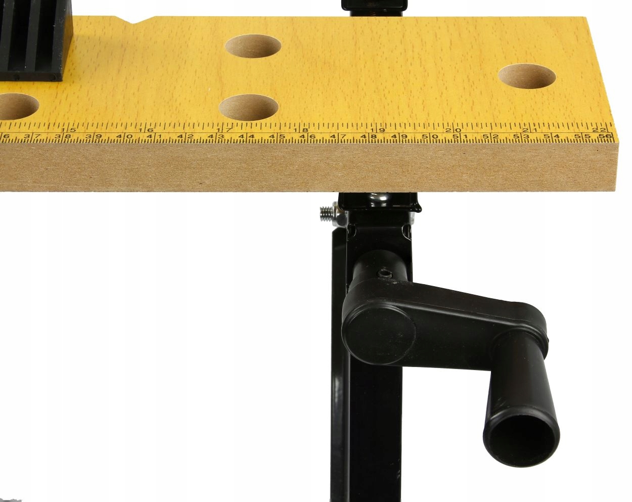 STÓŁ WARSZTATOWY stolarski STOLIK rozkładany imadło 100KG blat roboczy Szerokość produktu 60 cm