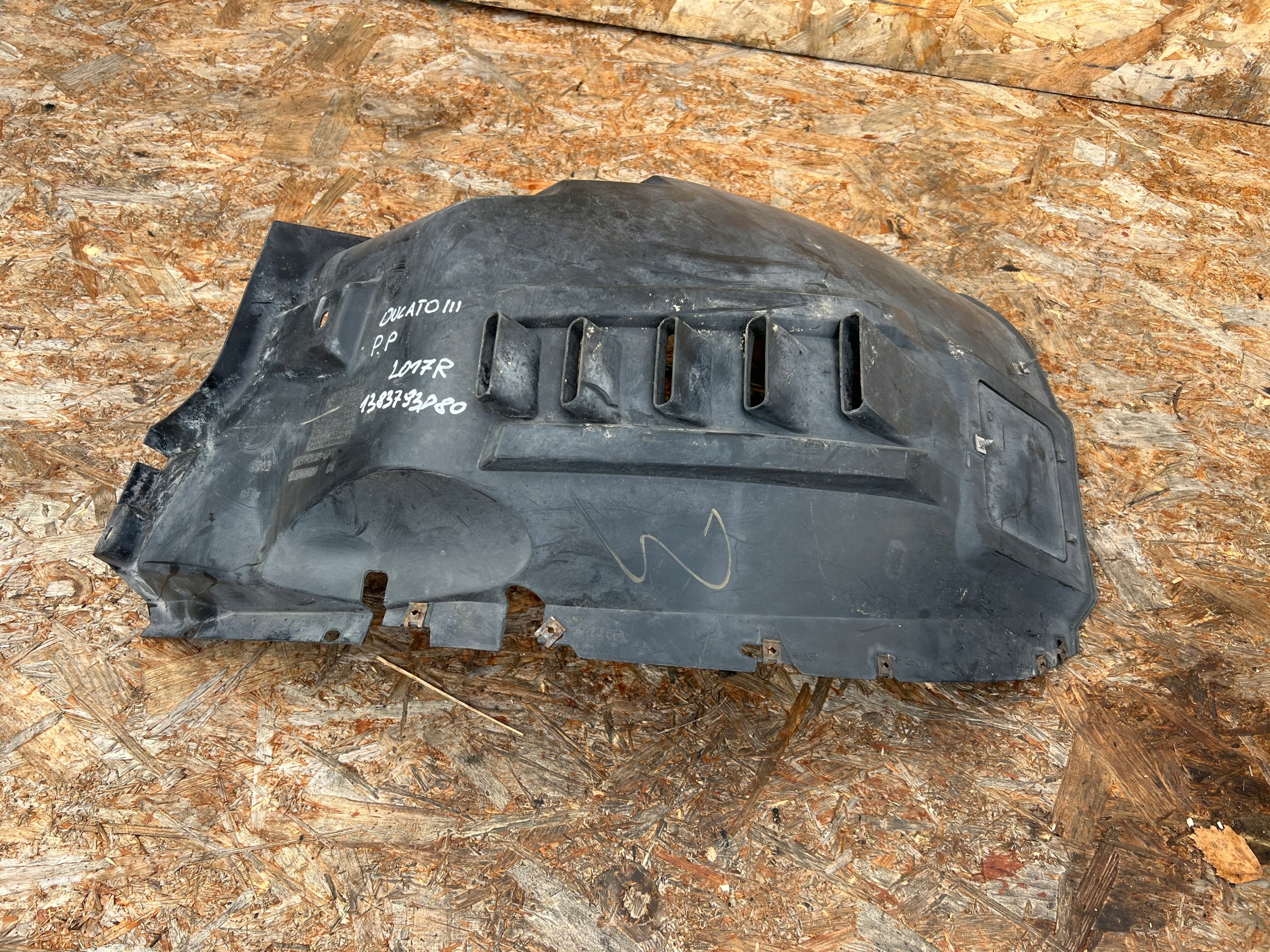 mudguard front front right FIAT DUCATO III BOXER JUMPER 2017R