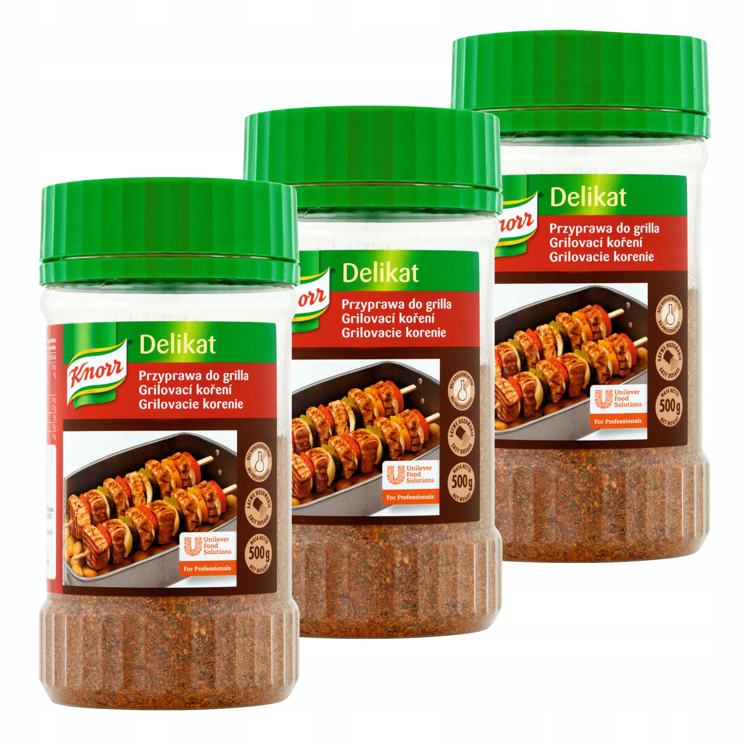 Knorr Delikat Przyprawa do grilla 500 g x 3