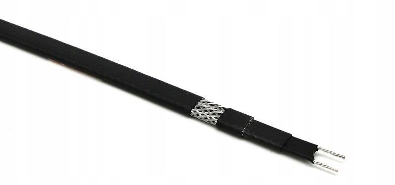 PRZEWÓD GRZEJNY SAMOREGULUJĄCY 230V 13mm do rur rynien ZBROJONY 35W/m 1M Stan opakowania oryginalne