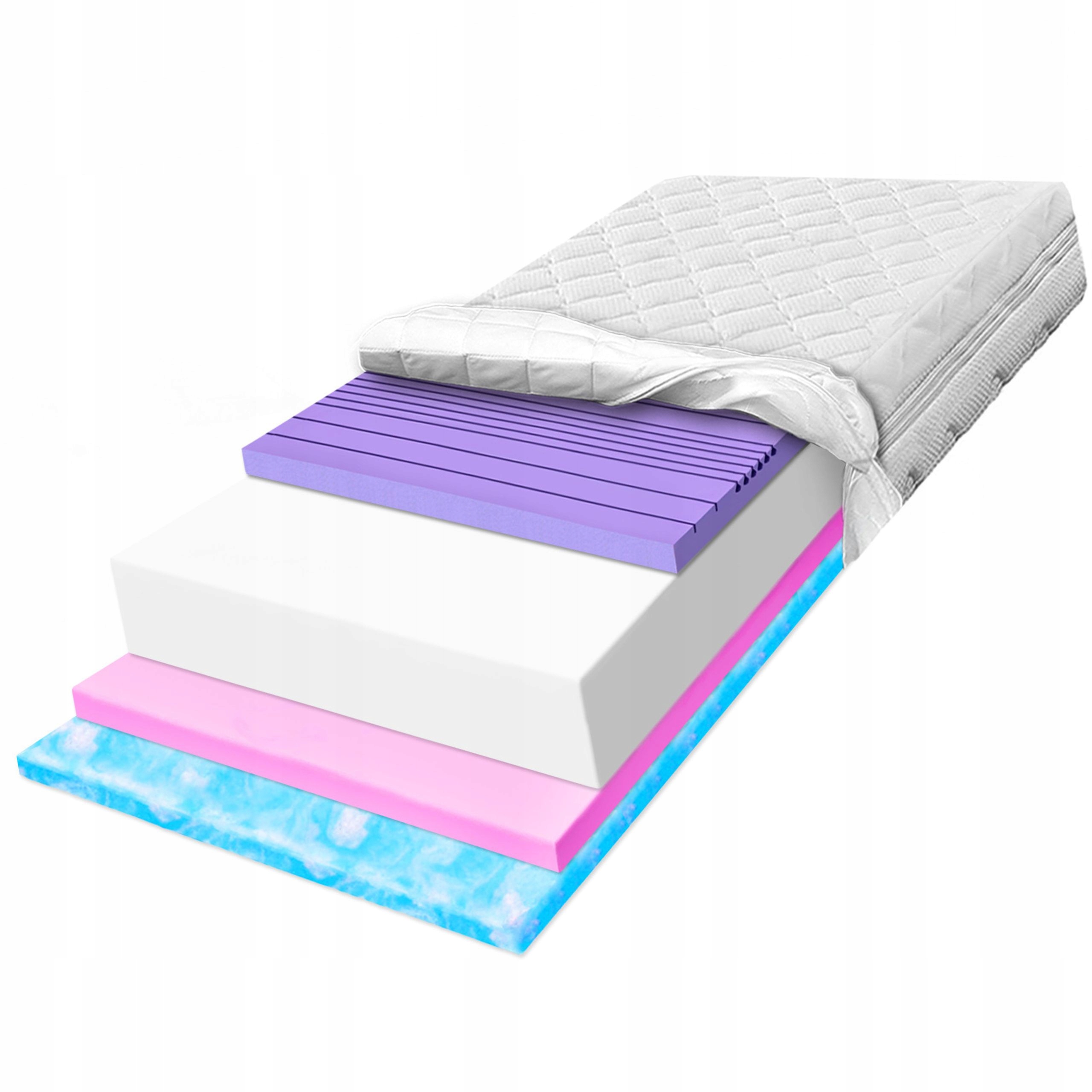 Matrac 120x180 z peny H2 ultra mäkký Hr 7 zón alergie 27 cm