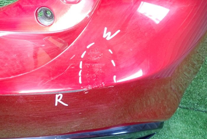 MAZDA 3 HB 19- bumper rear rear part