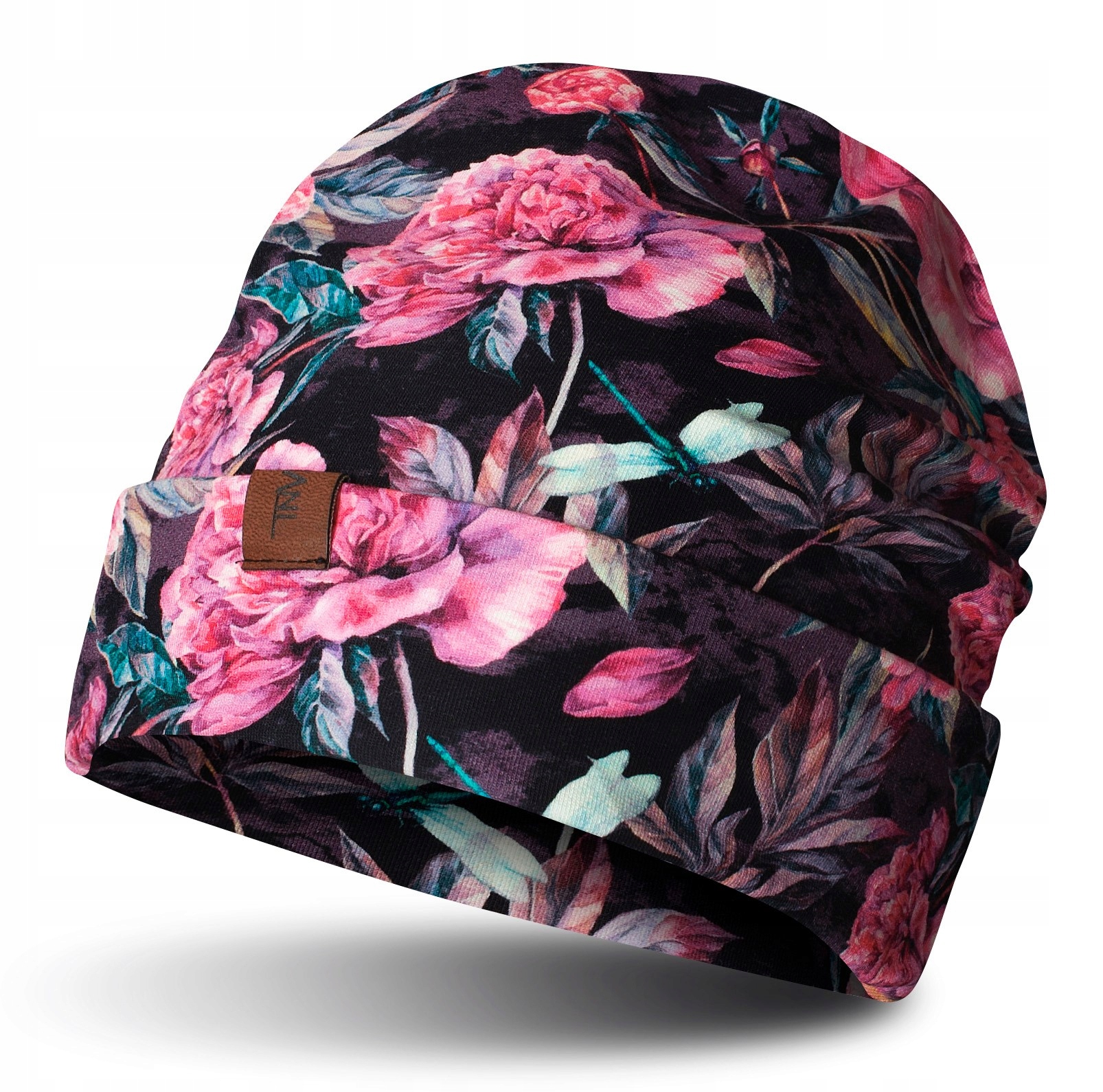 CZAPKA BEANIE JESIENNO-ZIMOWA KOLOROWA